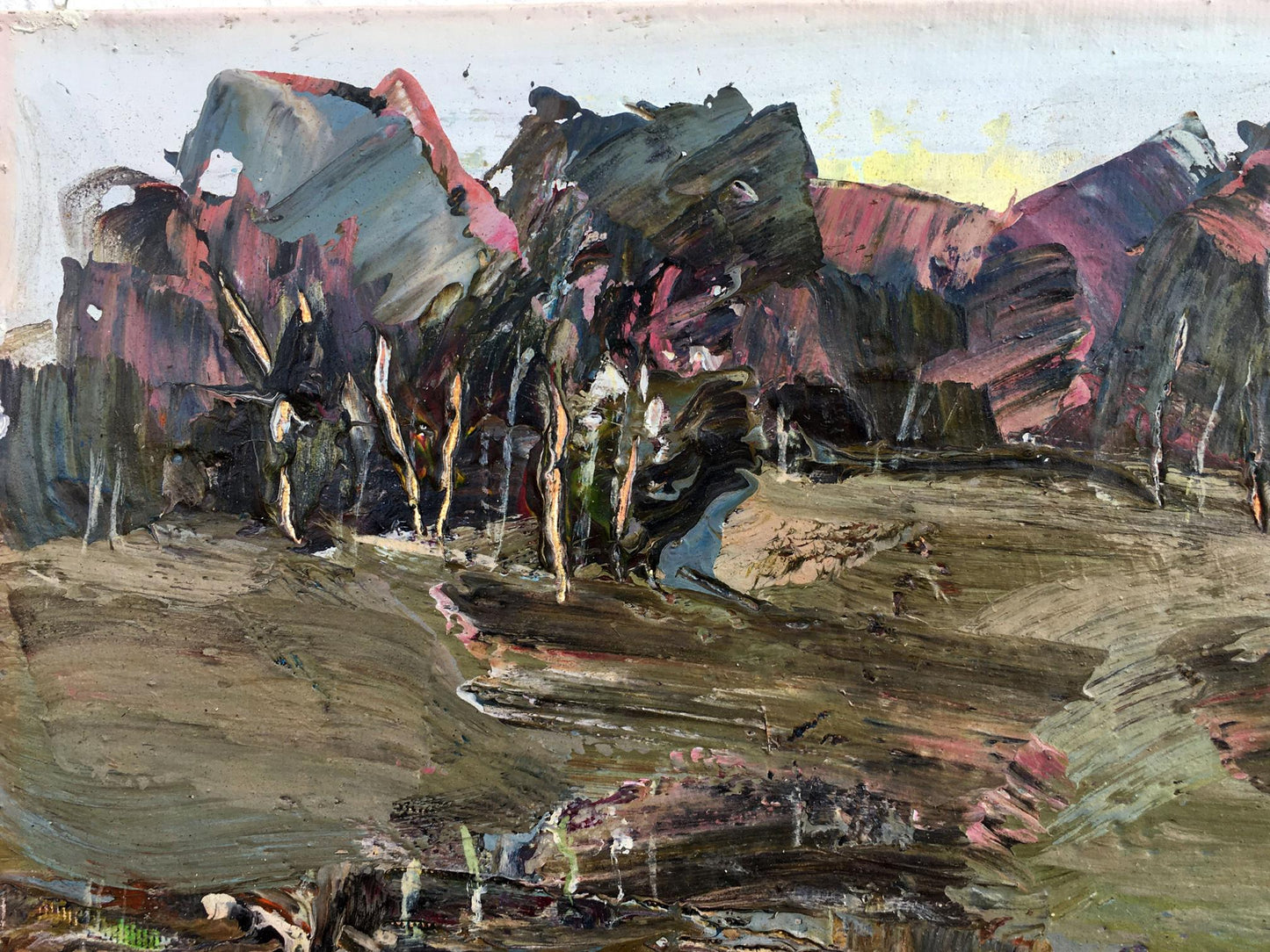 Abstract Forest Landscape Mazur Vladimir