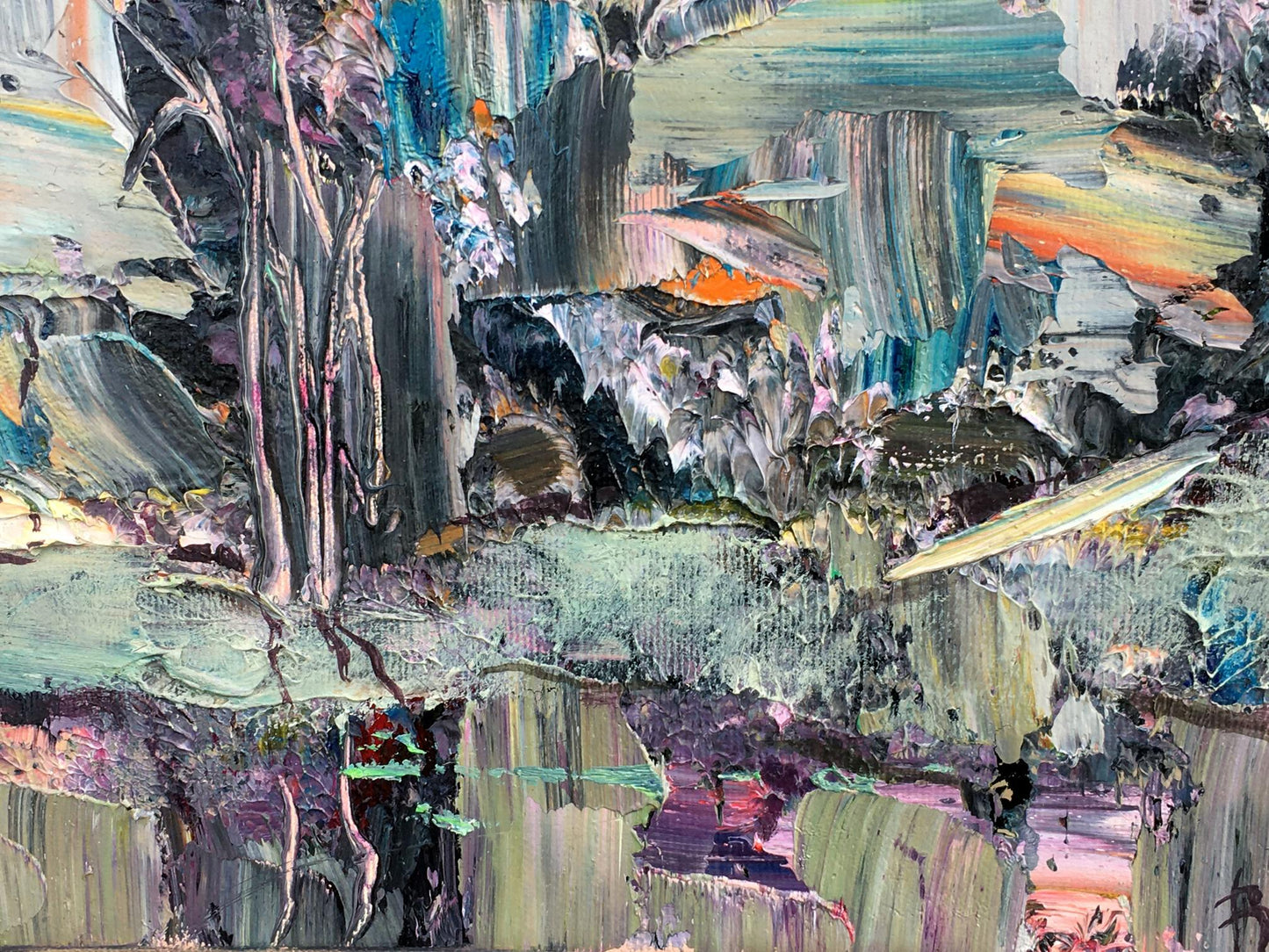 Abstract paintings Forest 