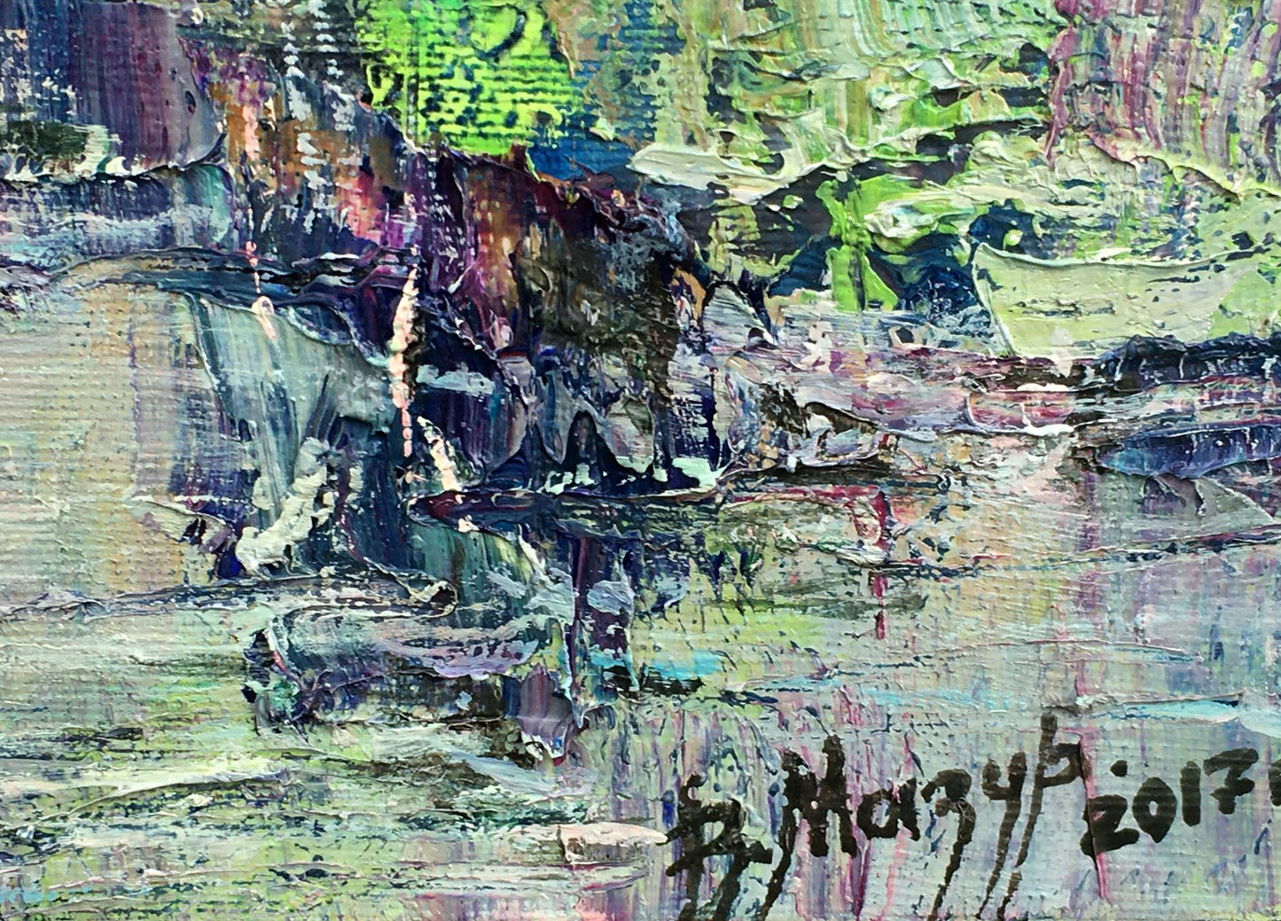 Artist's signature 
