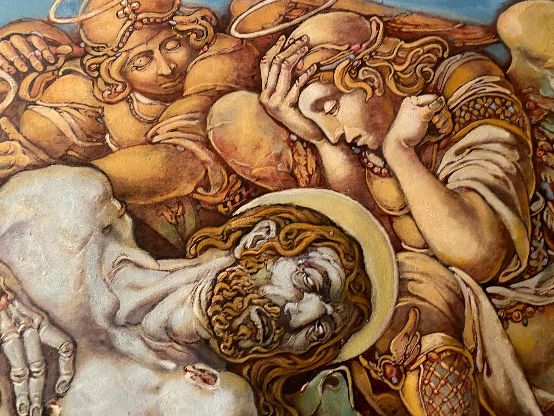 Oil painting Passion of Christ by Litvinov Oleg Arkad’yevich