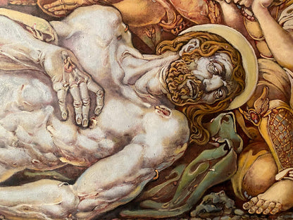 Oil painting Passion of Christ by Litvinov Oleg Arkad’yevich