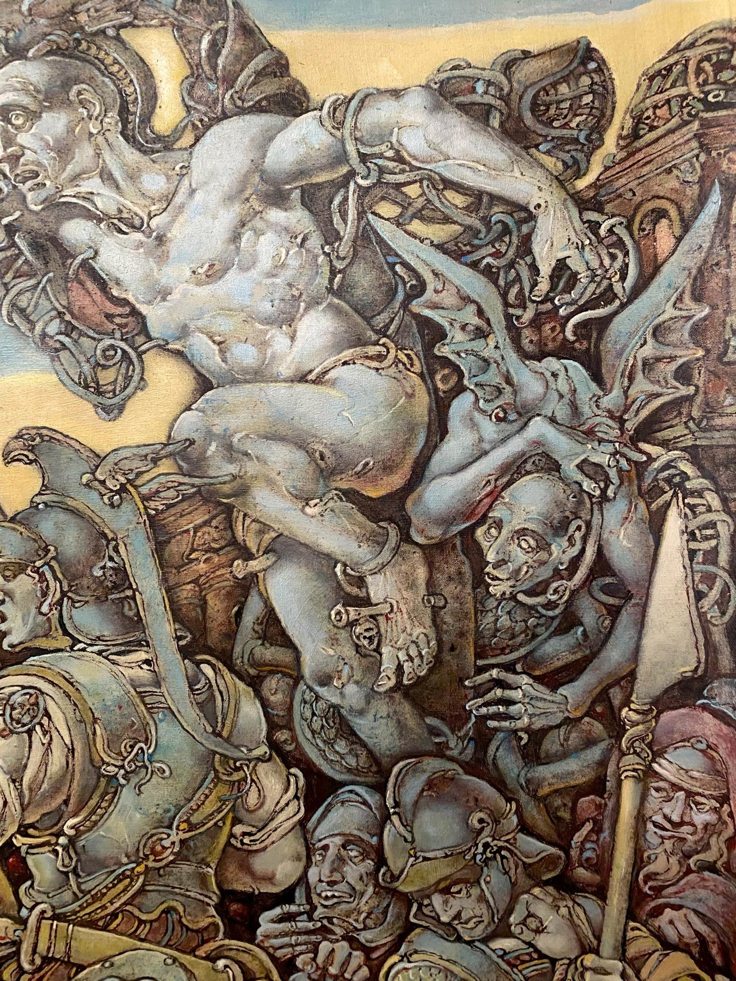 Oil painting Passion of Christ by Litvinov Oleg Arkad’yevich
