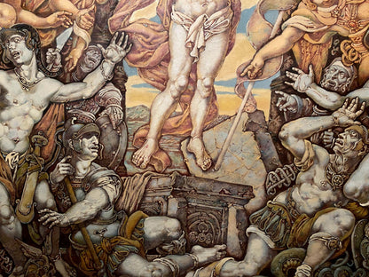 Resurrection of Christ oil painting by Litvinov Oleg Arkad’yevich