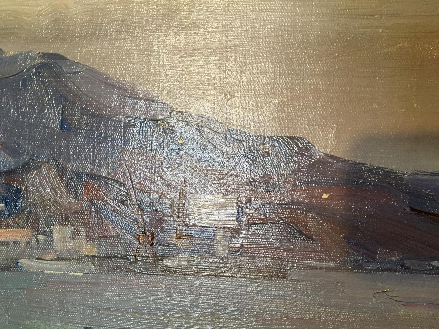 Oil painting of Baltic Sea by Strelov Arkady Efimovich