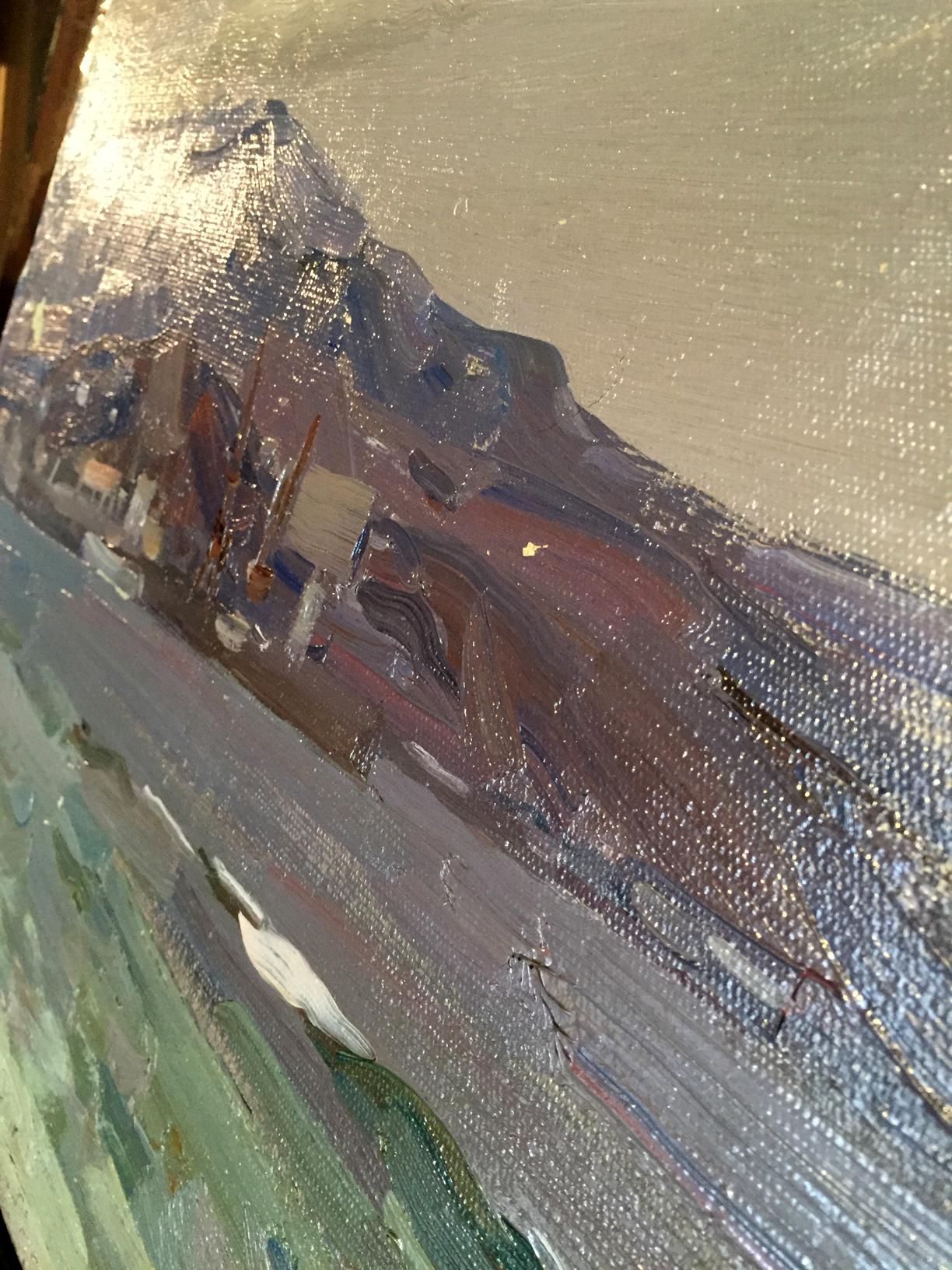 Oil painting of Baltic Sea by Strelov Arkady Efimovich