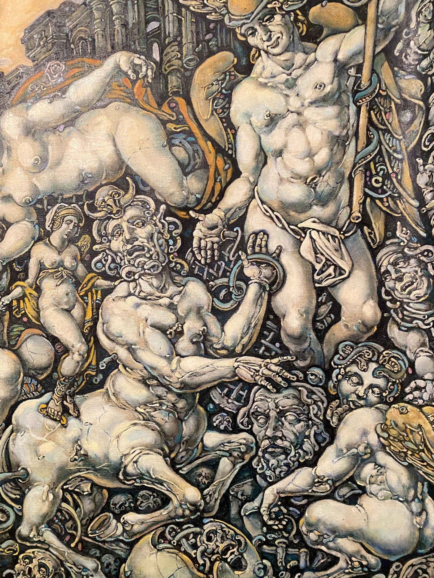 Oil painting Apotheosis of Leda by Litvinov Oleg Arkadyevich