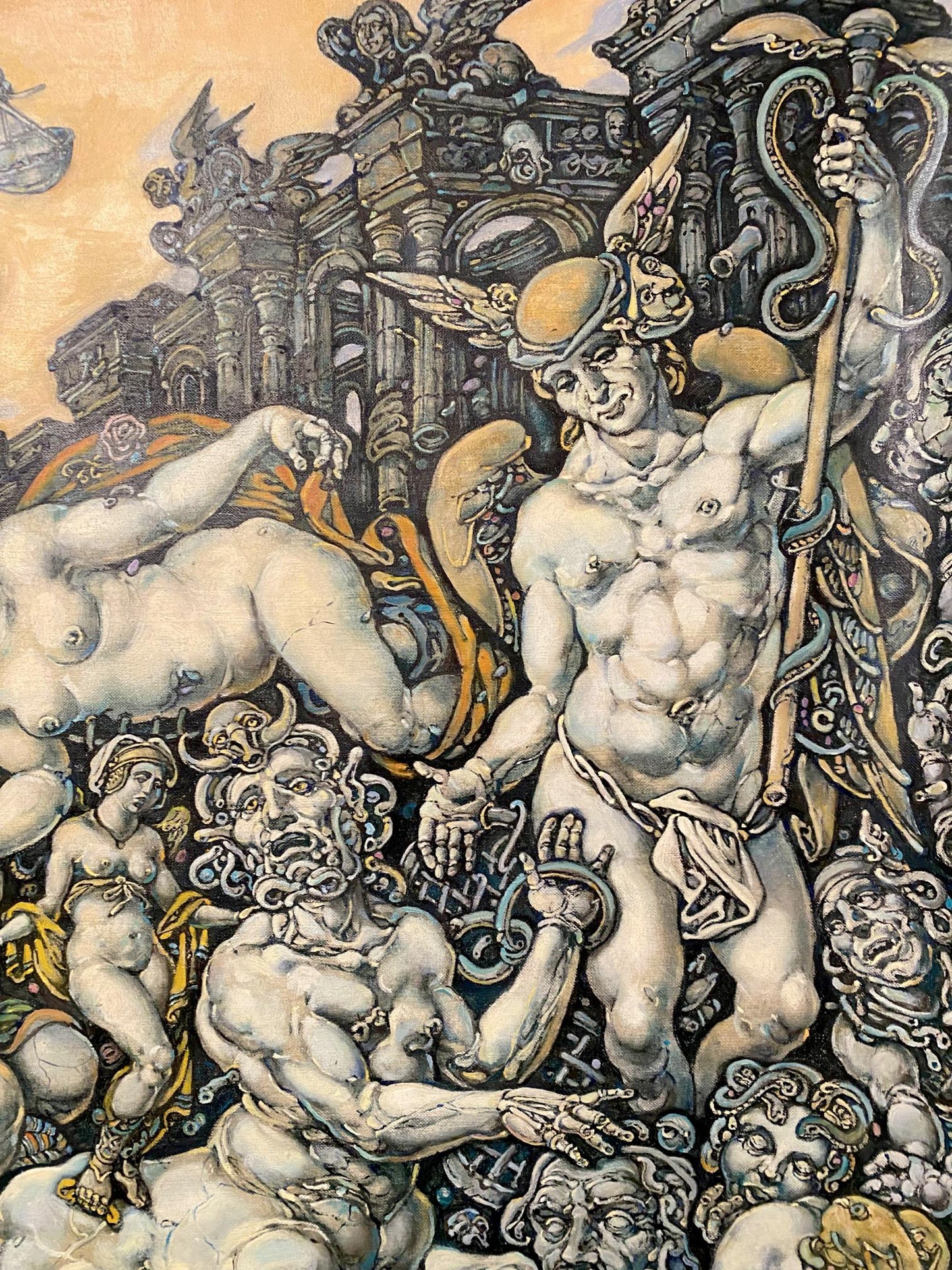 Oil painting Apotheosis of Leda by Litvinov Oleg Arkad’yevich