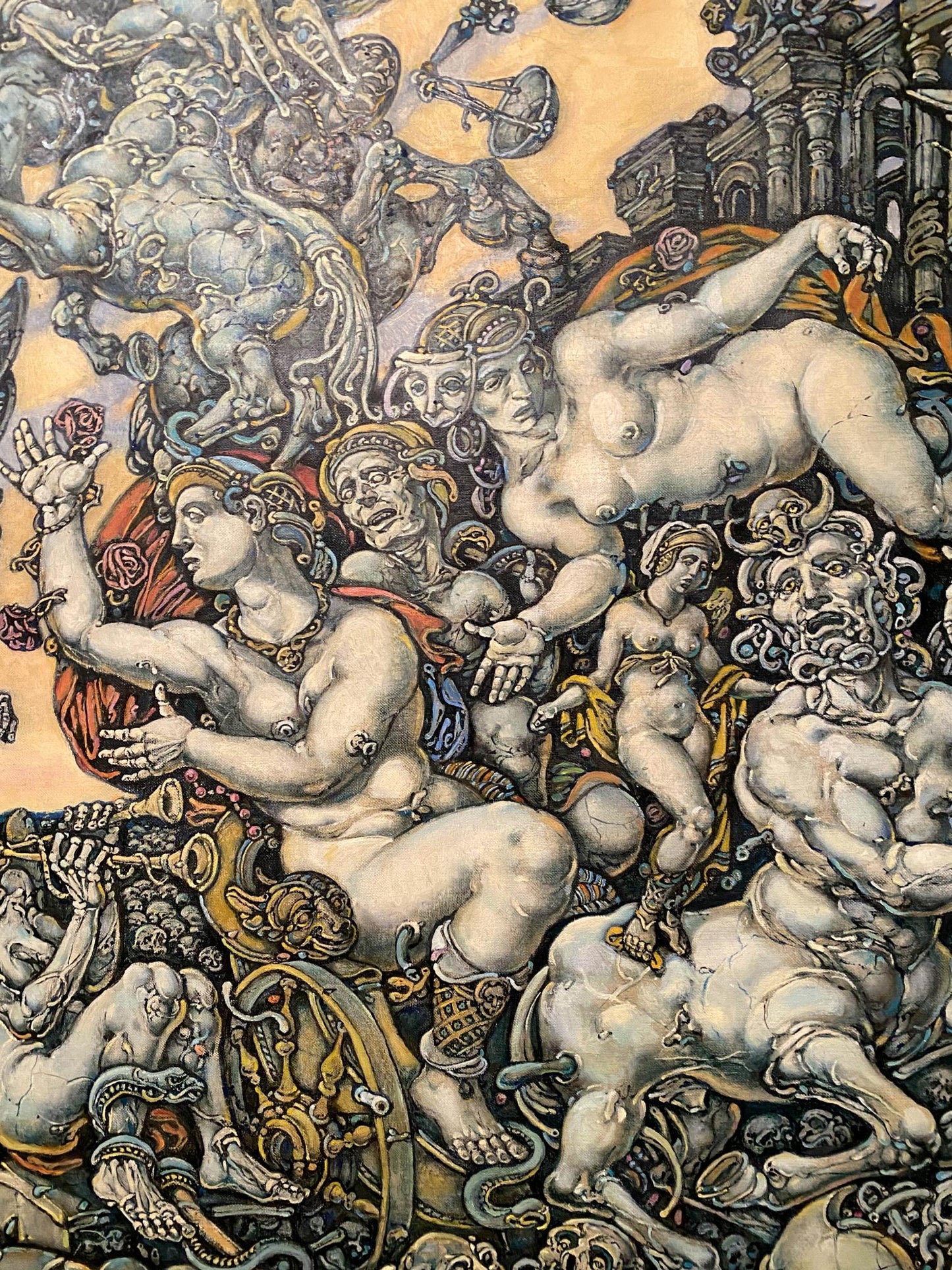 Oil painting Apotheosis of Leda by Litvinov Oleg Arkad’yevich