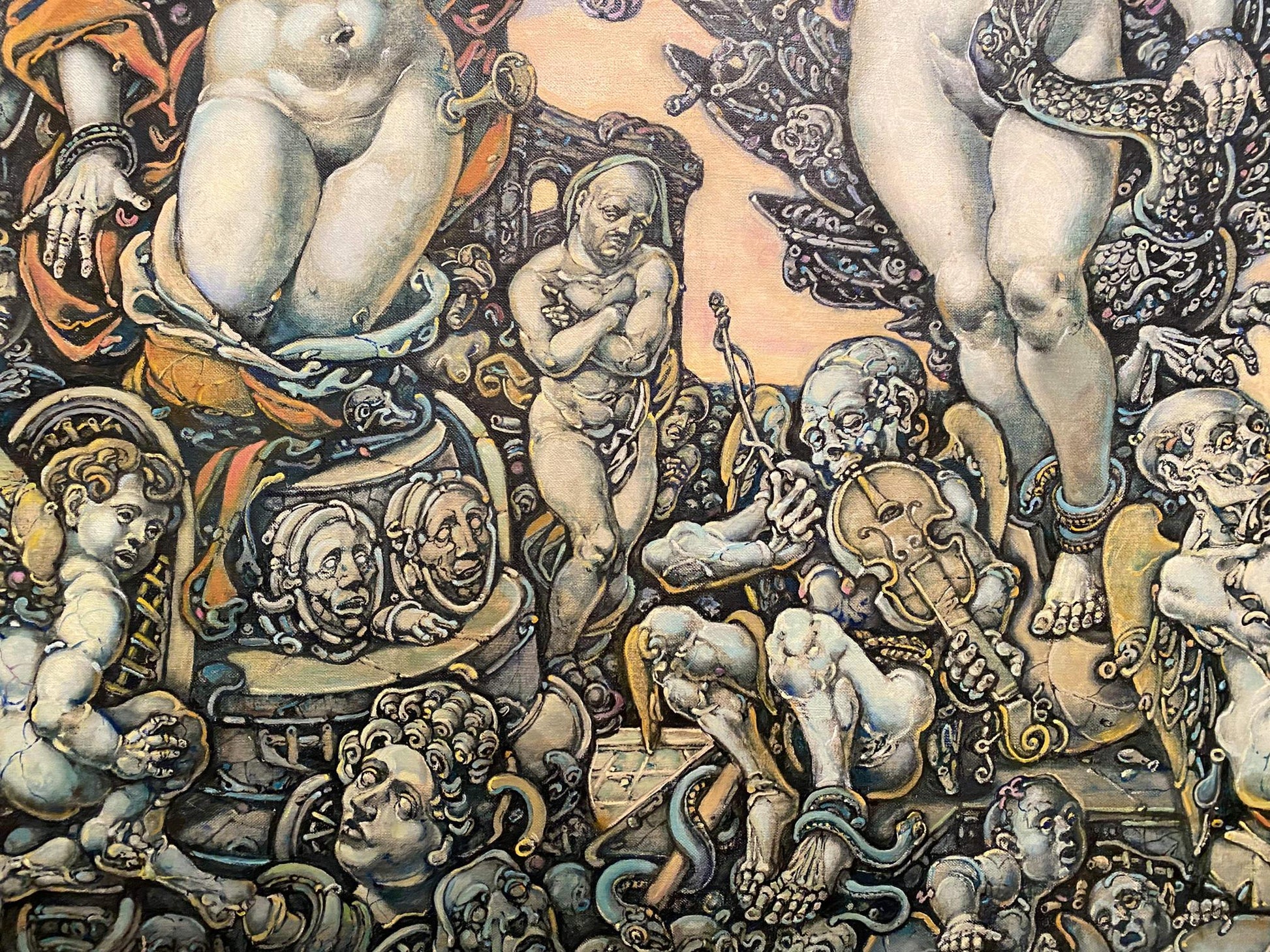 Oil painting Apotheosis of Leda by Litvinov Oleg Arkad’yevich