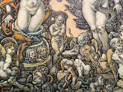 Oil painting Apotheosis of Leda by Litvinov Oleg Arkad’yevich
