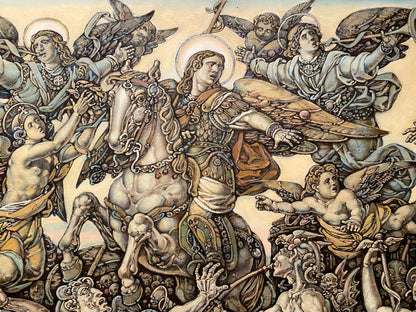 Oil painting Triumph of Saint George by Litvinov Oleg Arkad’yevich