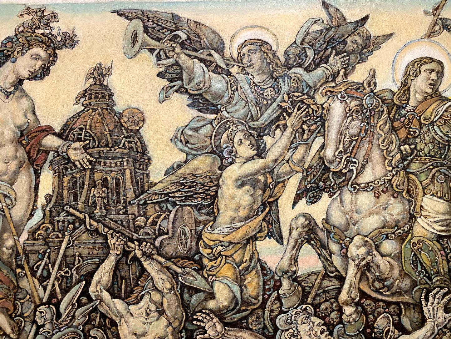 Oil painting Triumph of Saint George by Litvinov Oleg Arkad’yevich