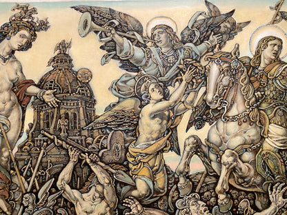 Oil painting Triumph of Saint George by Litvinov Oleg Arkad’yevich