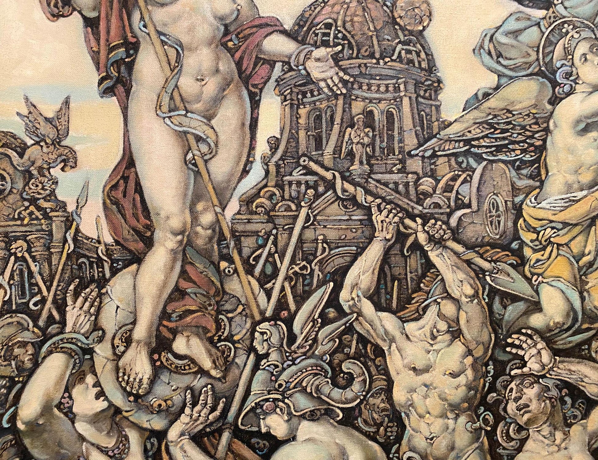 Oil painting Triumph of Saint George by Litvinov Oleg Arkad’yevich