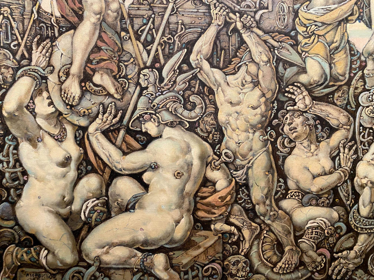 Oil painting Triumph of Saint George by Litvinov Oleg Arkad’yevich