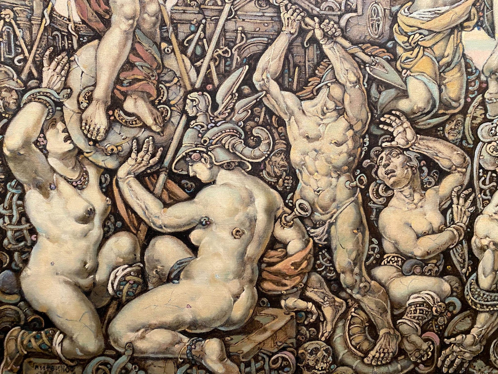 Oil painting Triumph of Saint George by Litvinov Oleg Arkad’yevich