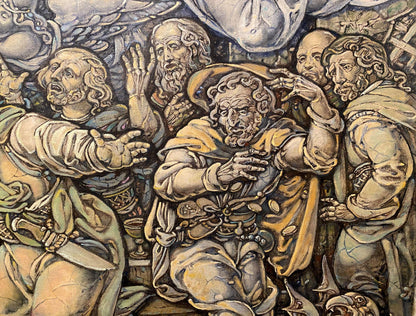 Oil painting The Last Supper by Litvinov Oleg Arkadyevich