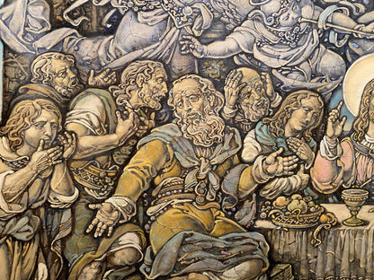 Oil painting of The Last Supper by Litvinov Oleg Arkad’yevich