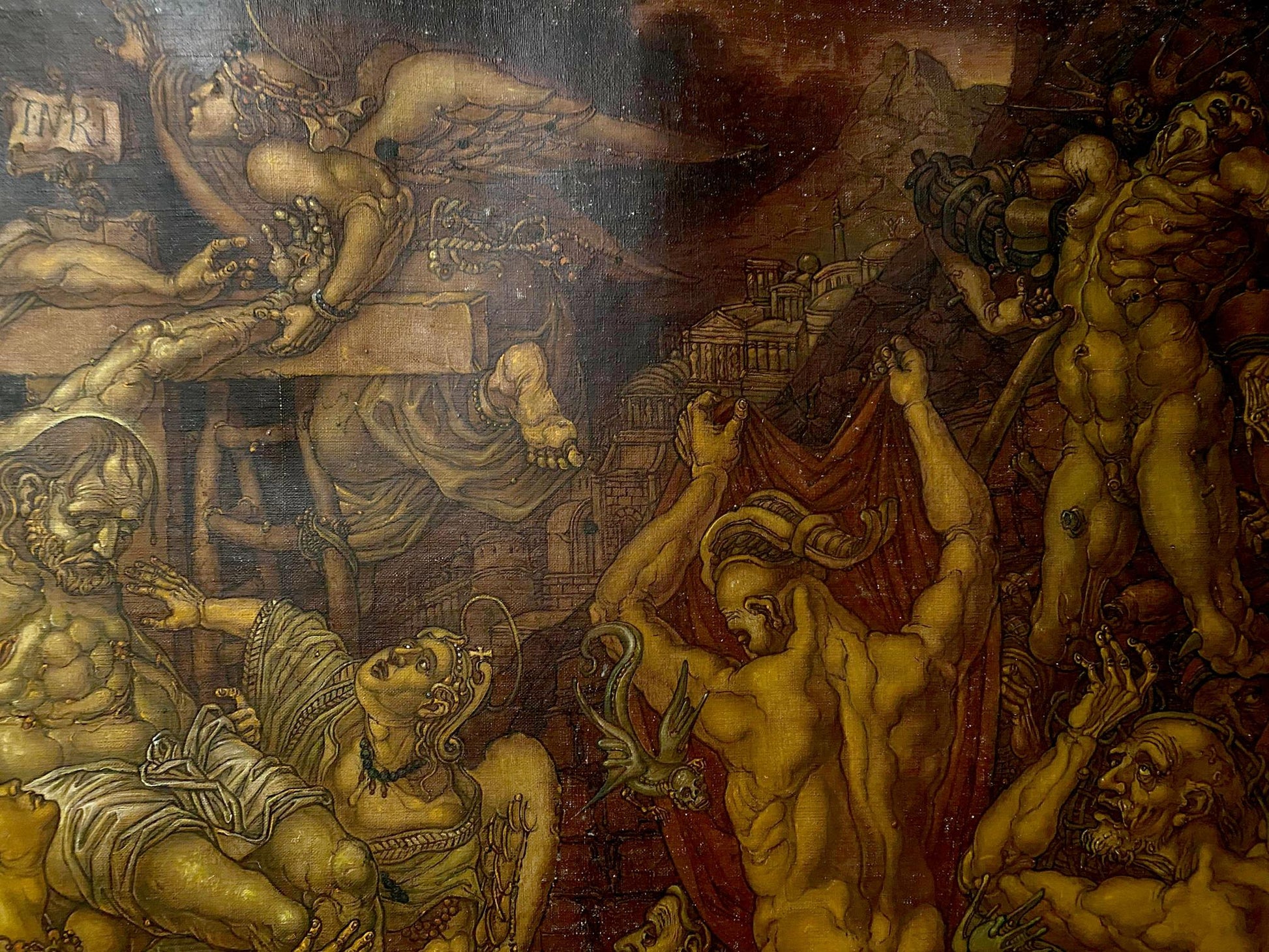 Oil painting Descent from the Cross by Litvinov Oleg Arkad’yevich