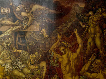 Oil painting Descent from the Cross by Litvinov Oleg Arkad’yevich