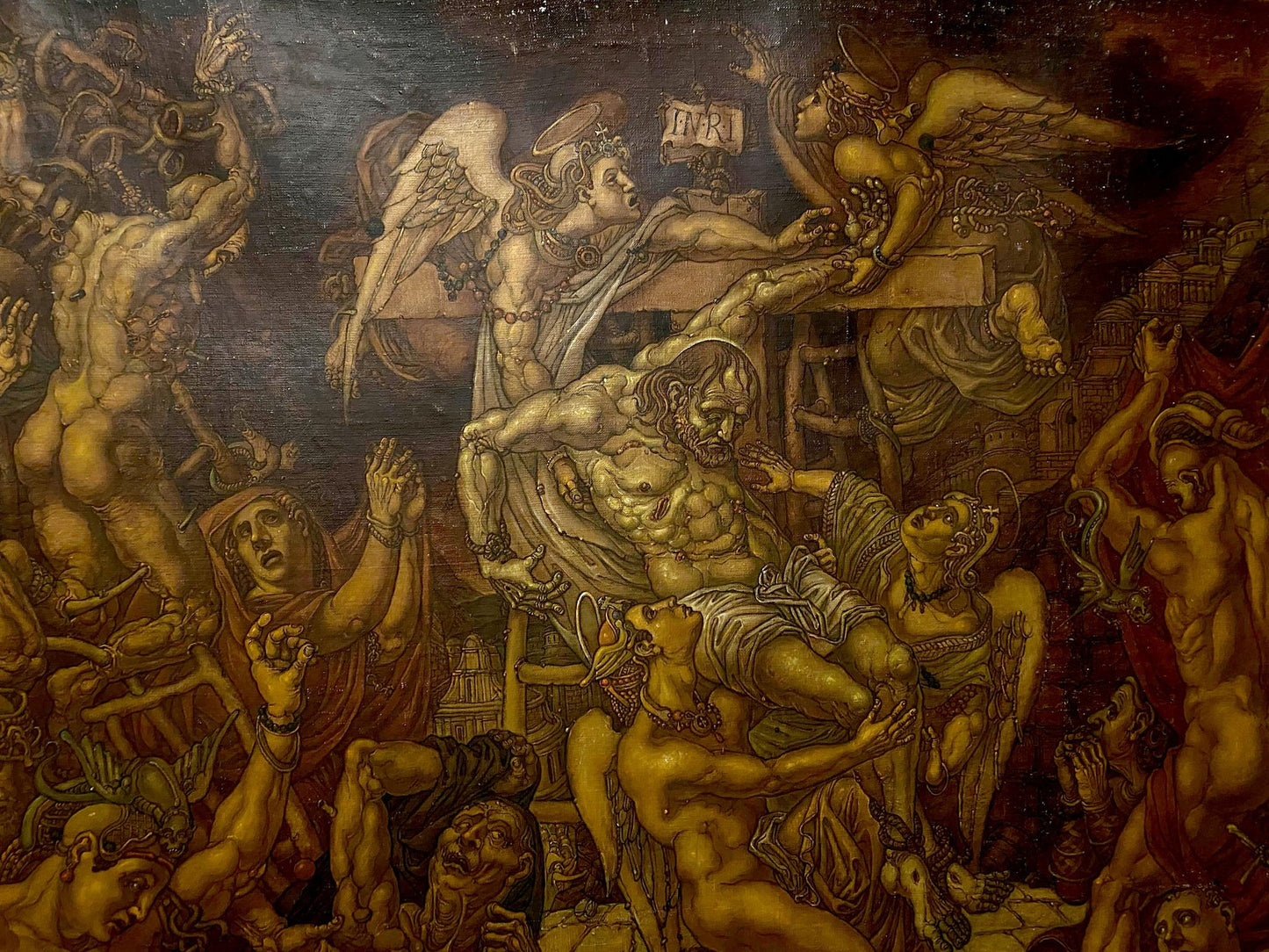 Oil painting Descent from the Cross by Litvinov Oleg Arkad’yevich