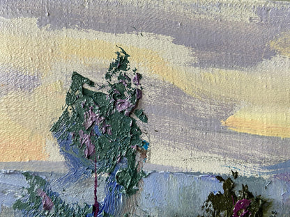 Impressionistic oil painting Early morning came by Gaponchenko Ivan Ivanovich
