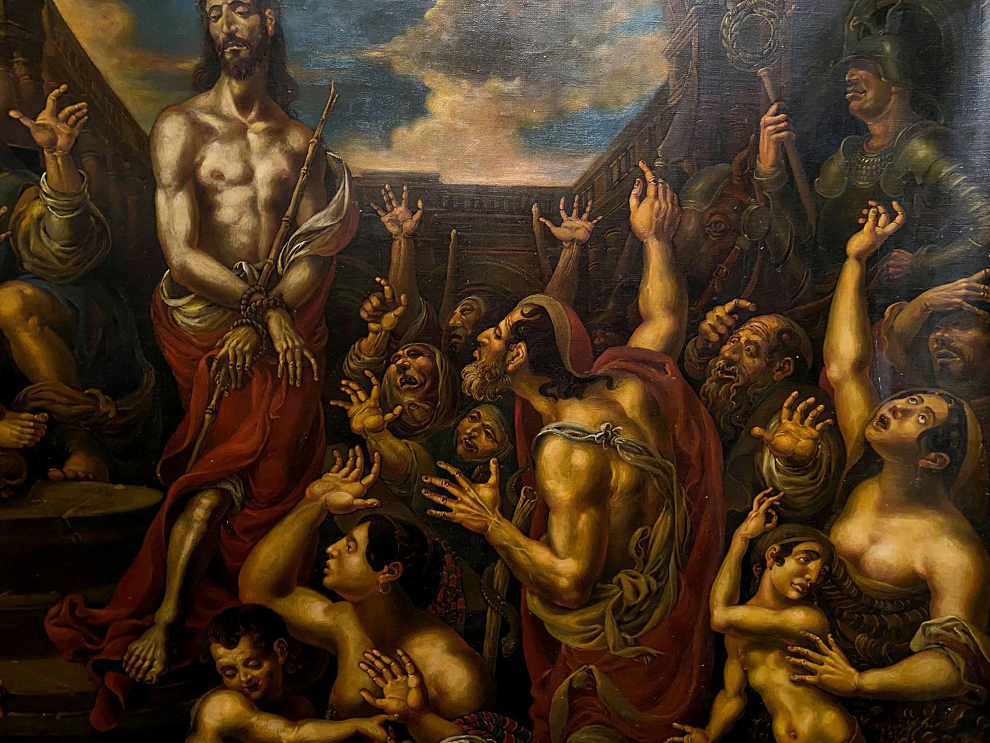 Oil painting Christ before Pilate by Litvinov Oleg Arkad’yevich