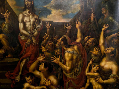 Oil painting Christ before Pilate by Litvinov Oleg Arkad’yevich
