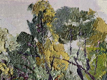 Oil painting Summer sunny landscape by Gaponchenko Ivan Ivanovich