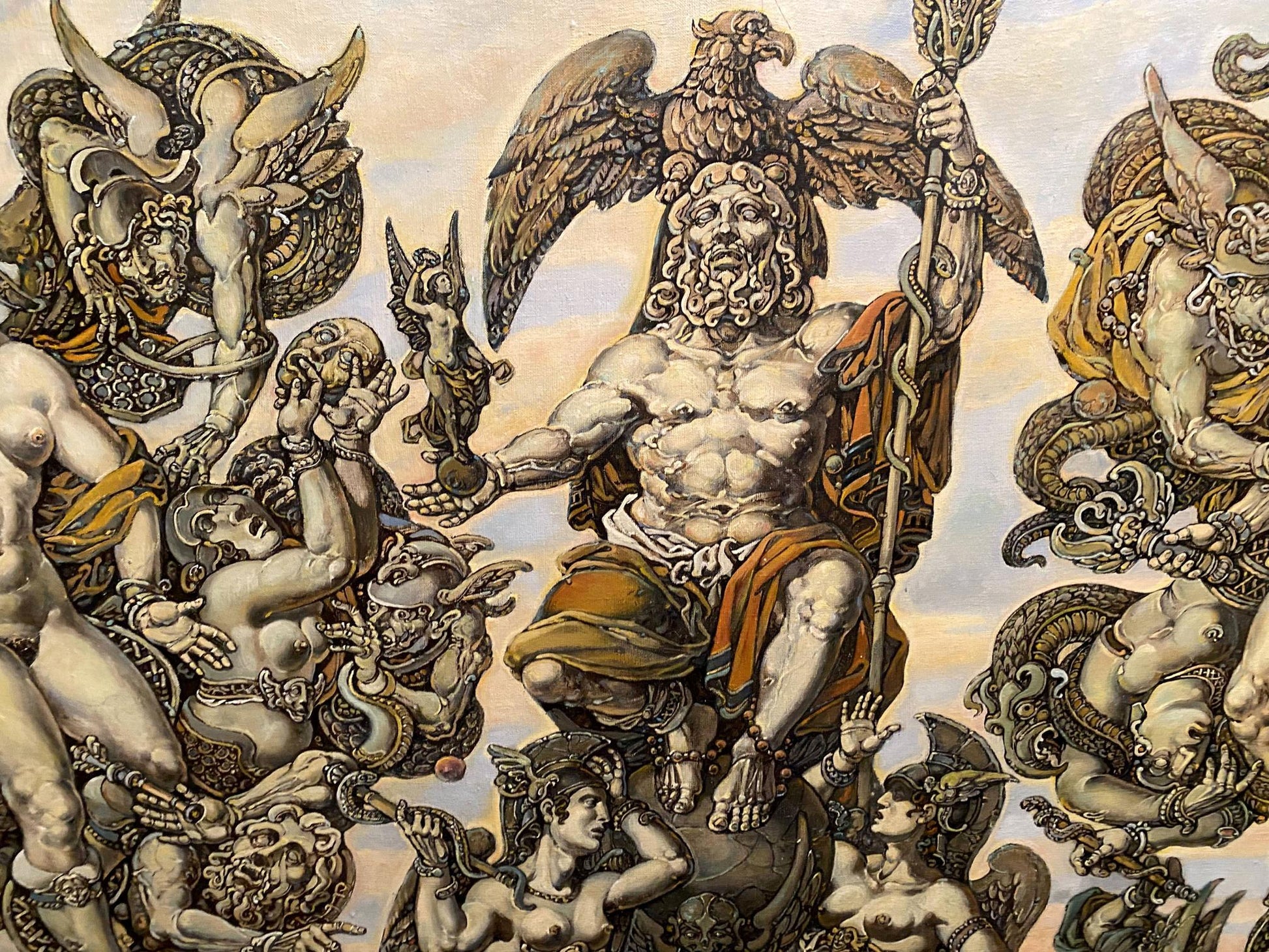Oil painting Apotheosis of Homer by Litvinov Oleg Arkad’yevich