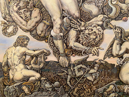 Oil painting Apotheosis of Homer by Litvinov Oleg Arkad’yevich