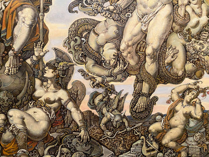 Oil painting Apotheosis of Homer by Litvinov Oleg Arkad’yevich