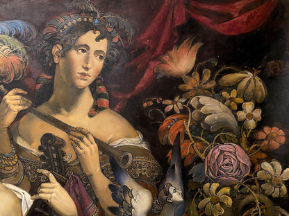 Oil painting Birth of a Melody by Litvinov Oleg Arkadyevich