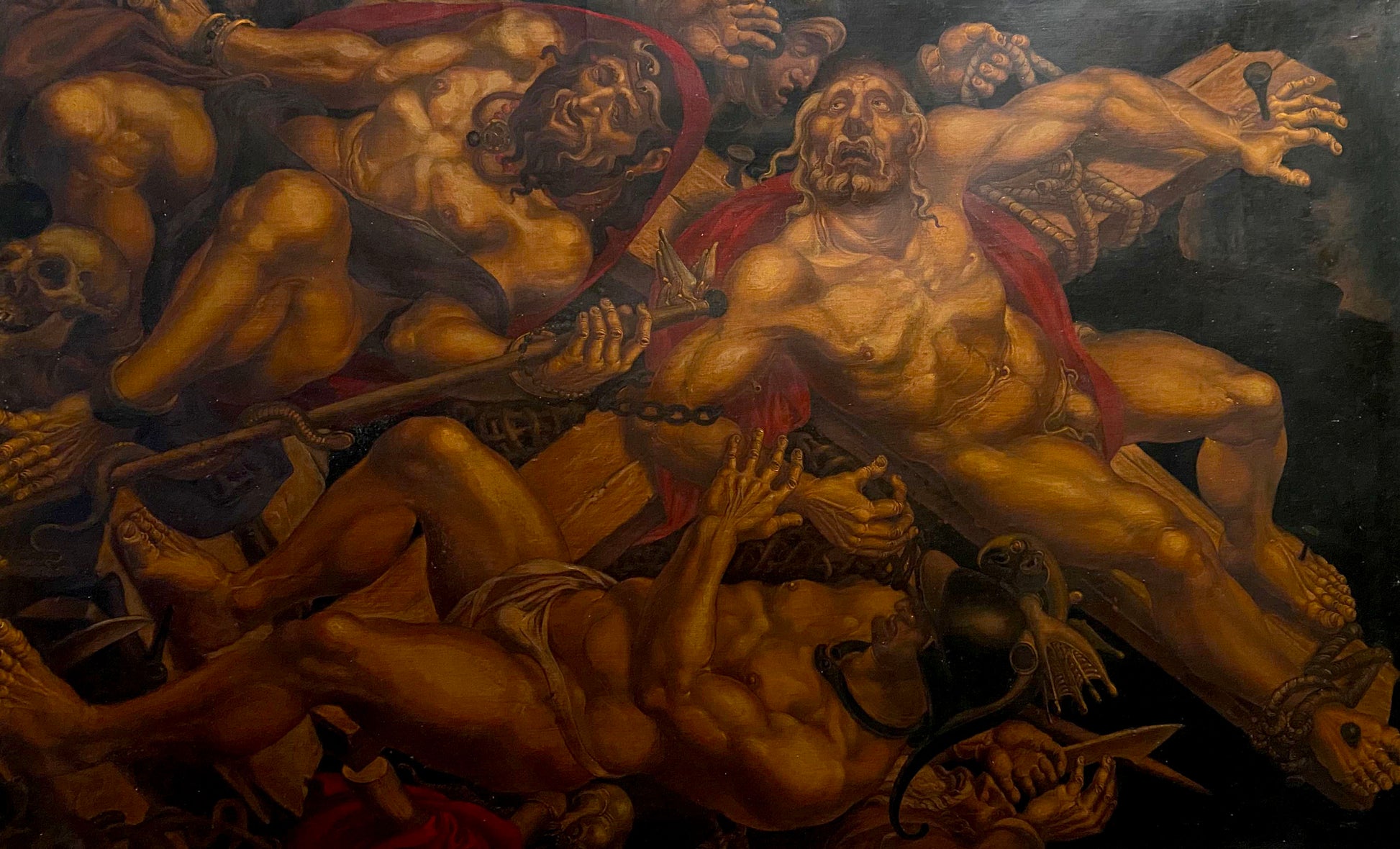 Oil painting Crucifixion of Saint Peter by Litvinov Oleg Arkad’yevich