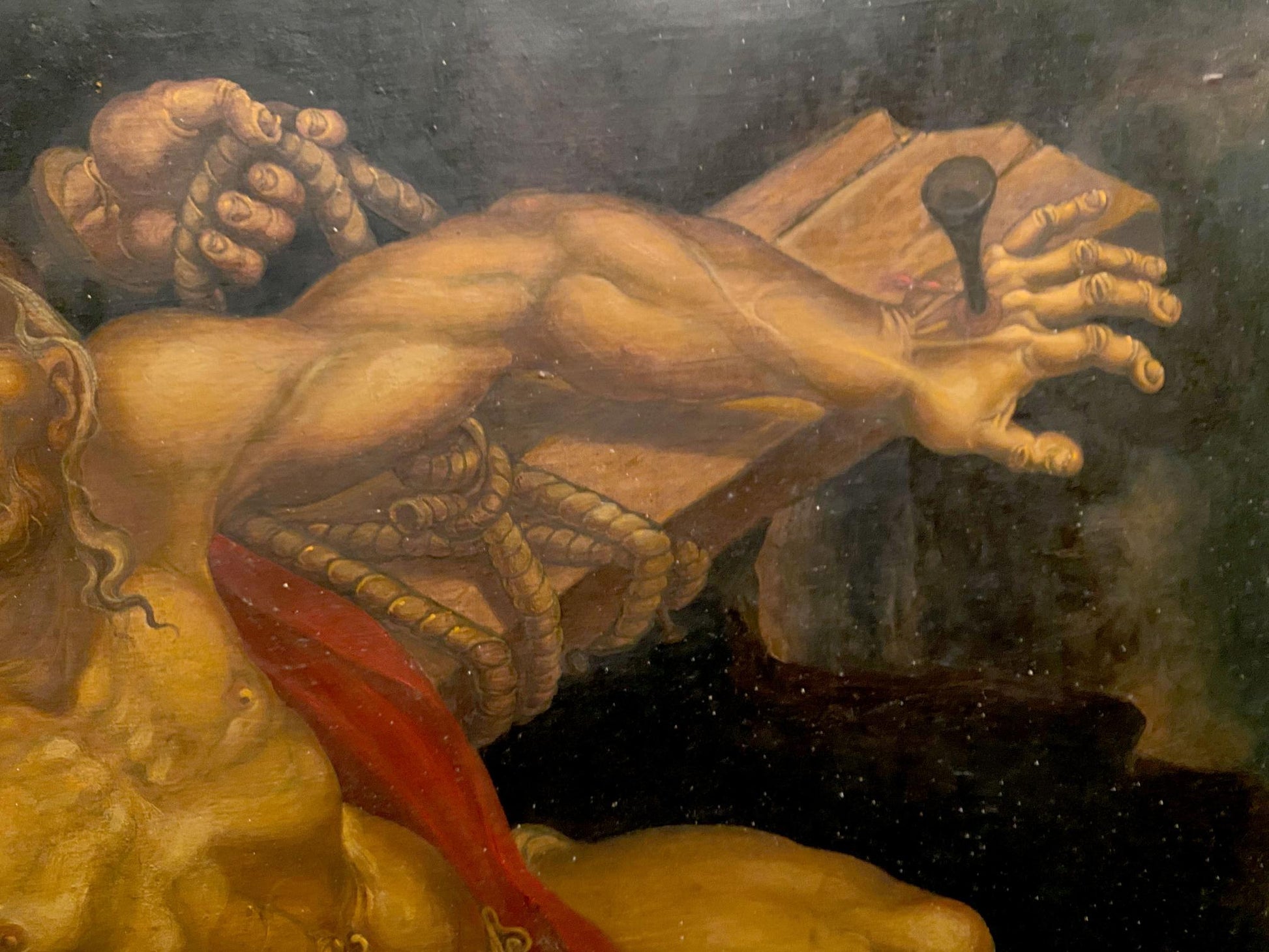 Oil painting Crucifixion of Saint Peter by Litvinov Oleg Arkad’yevich