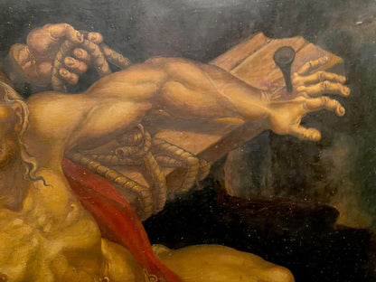 Oil painting Crucifixion of Saint Peter by Litvinov Oleg Arkad’yevich