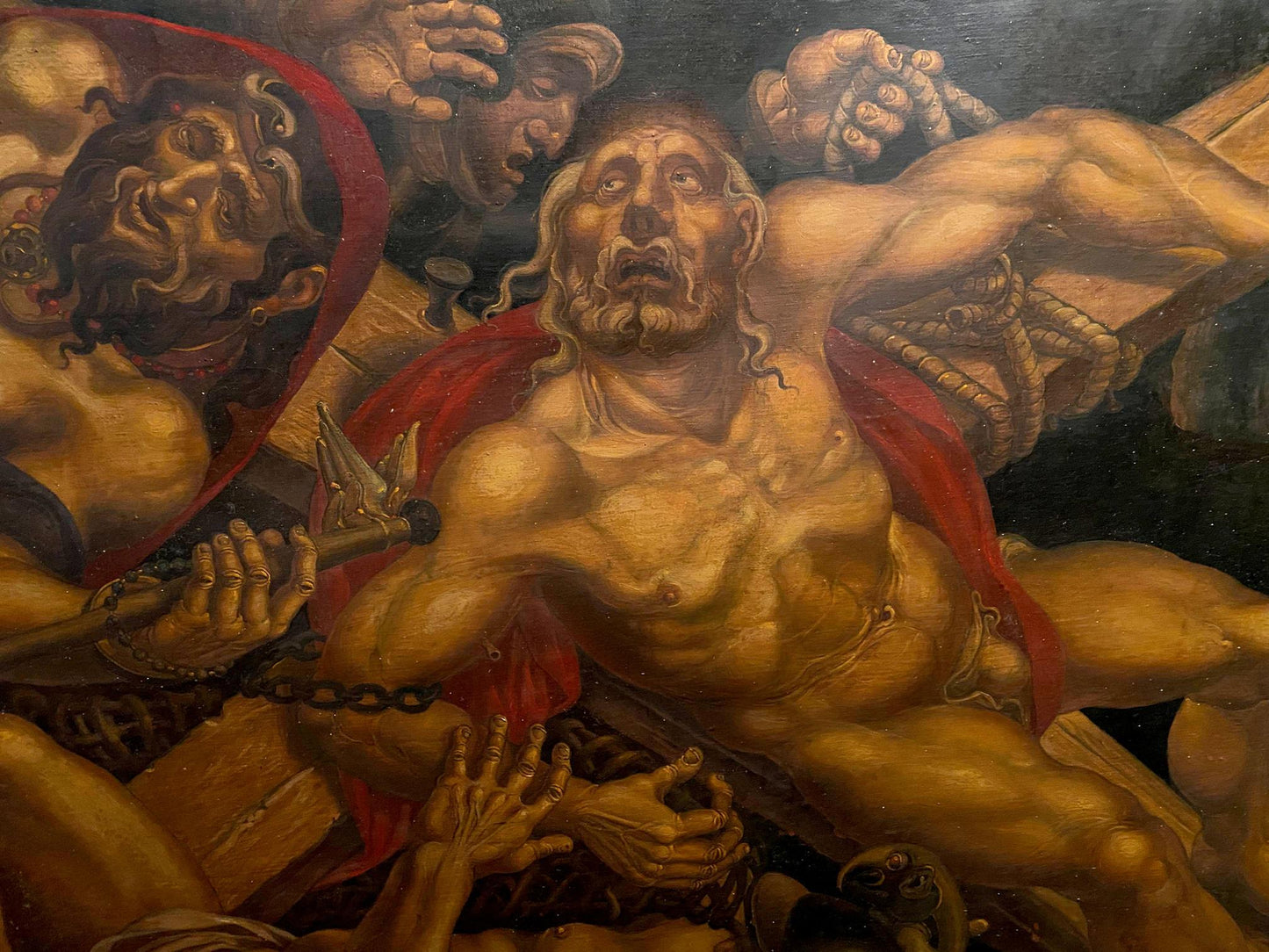 Oil painting of Crucifixion of Saint Peter by Litvinov Oleg Arkad’yevich