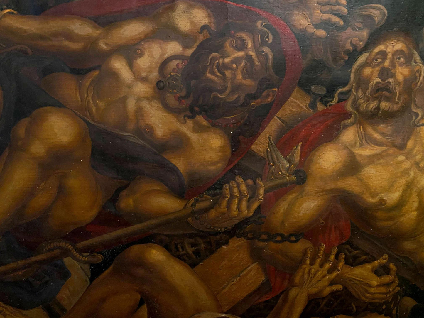 Oil painting of Crucifixion of Saint Peter by Litvinov Oleg Arkad’yevich