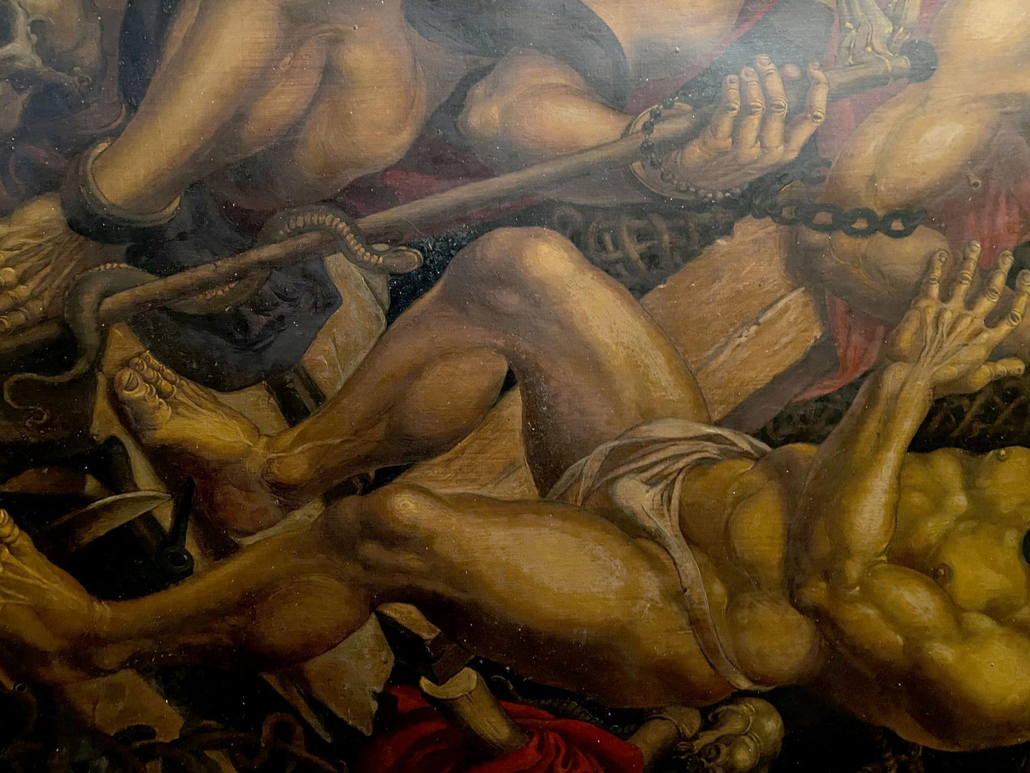 Oil painting Crucifixion of Saint Peter by Litvinov Oleg Arkadyevich