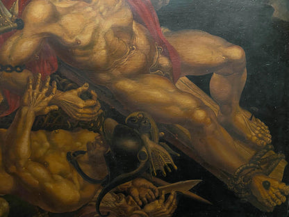 Oil painting of Crucifixion of Saint Peter by Litvinov Oleg Arkadyevich