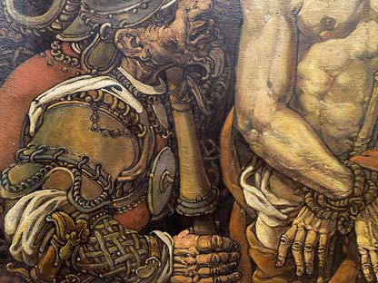 Oil painting The Mockery of Christ by Litvinov Oleg Arkad’yevich