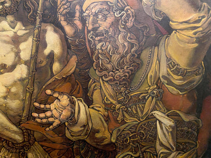 Oil painting The Mockery of Christ by Litvinov Oleg Arkadyevich