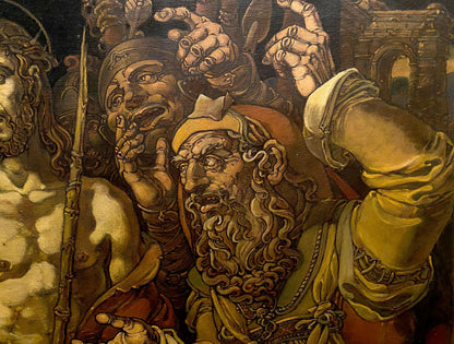 Oil painting The Mockery of Christ by Litvinov Oleg Arkadyevich