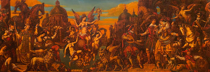 Oil painting Triumph of Venice by Litvinov Oleg Arkad’yevich, renaissance mural