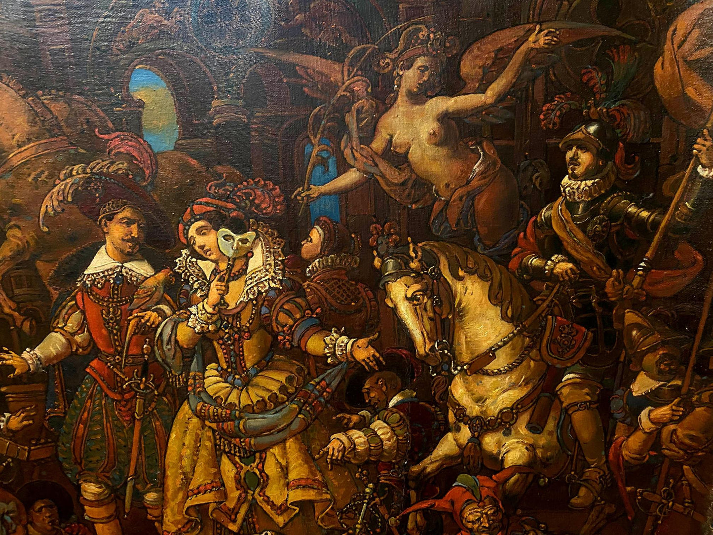 Oil painting Triumph of Venice by Litvinov Oleg Arkad’yevich
