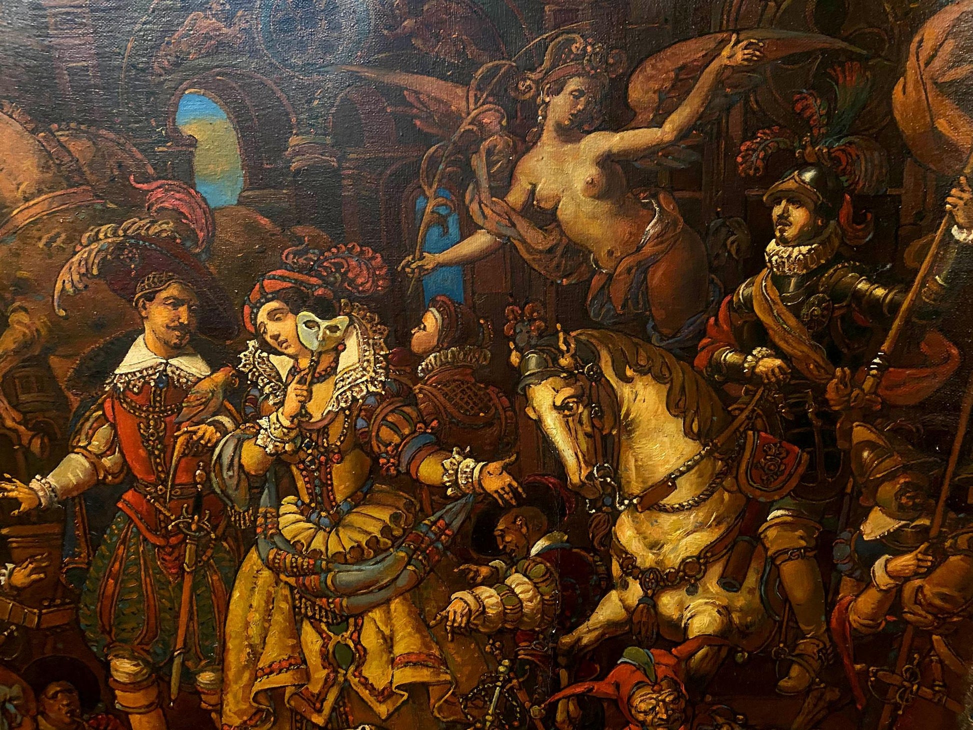 Oil painting Triumph of Venice by Litvinov Oleg Arkad’yevich