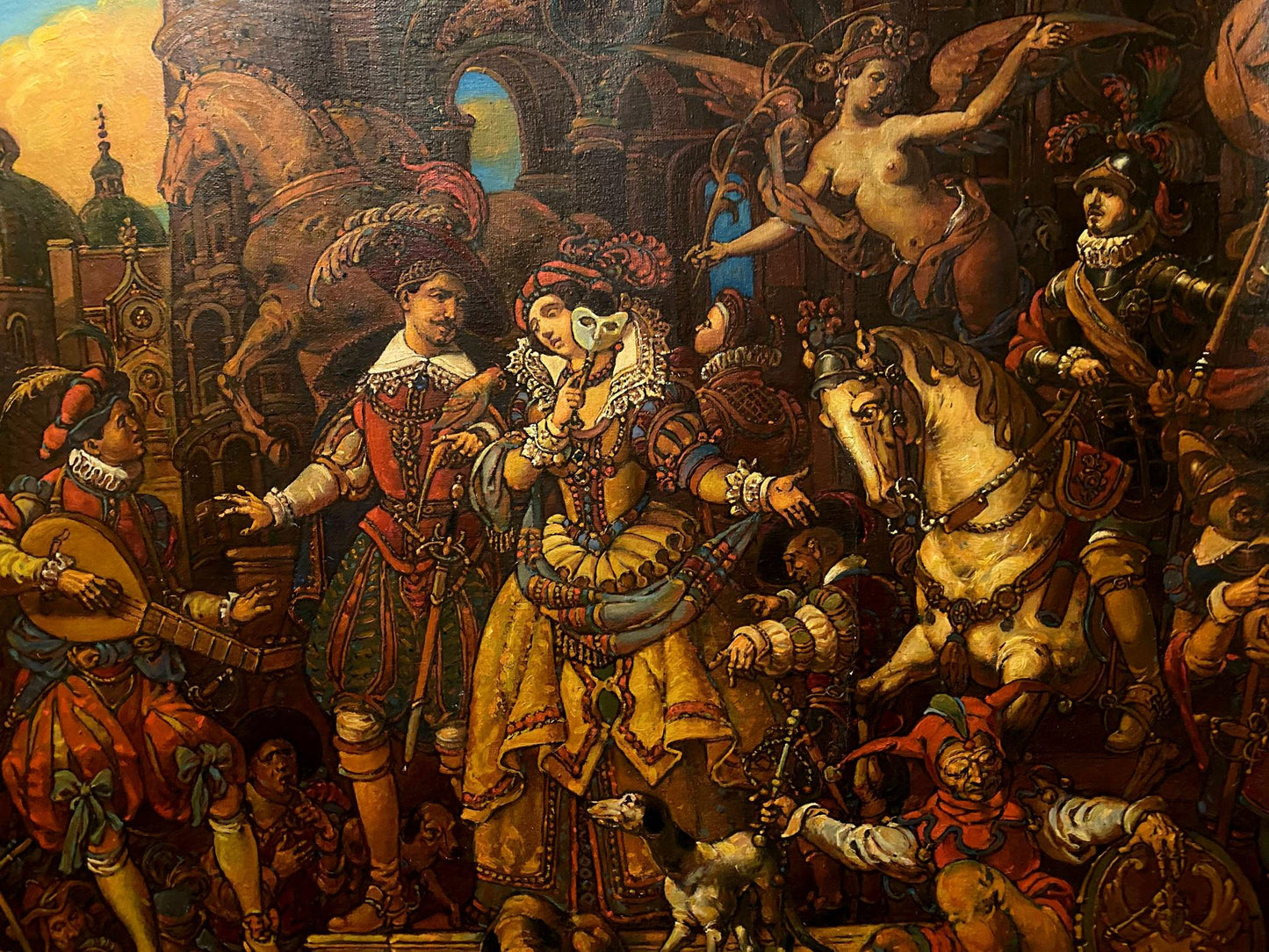 Oil painting Triumph of Venice by Litvinov Oleg Arkad’yevich