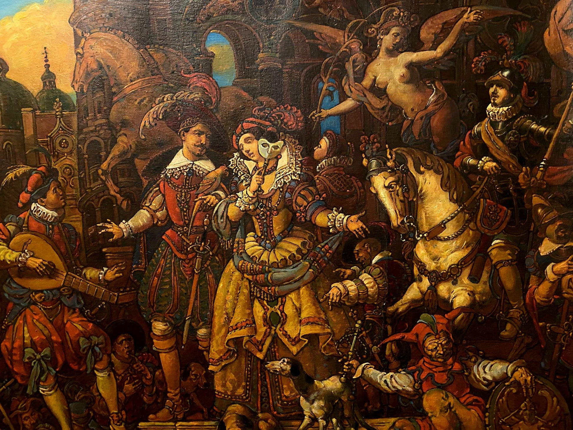 Oil painting Triumph of Venice by Litvinov Oleg Arkad’yevich