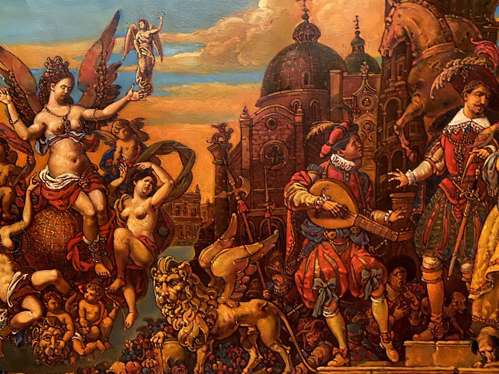 Oil painting Triumph of Venice by Litvinov Oleg Arkad’yevich