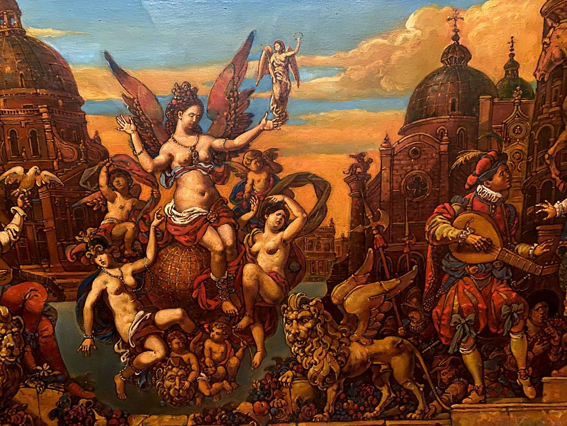 Oil painting Triumph of Venice by Litvinov Oleg Arkad’yevich